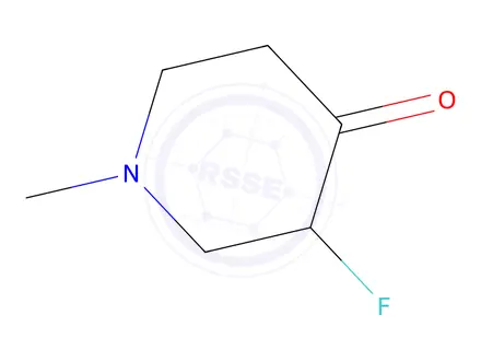 Chemical structure of 3-fluoro-1-methyl-piperidin-4-one