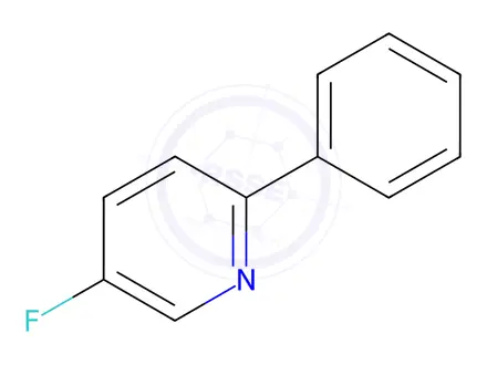 Chemical structure of 5-Fluoro-2-phenylpyridine