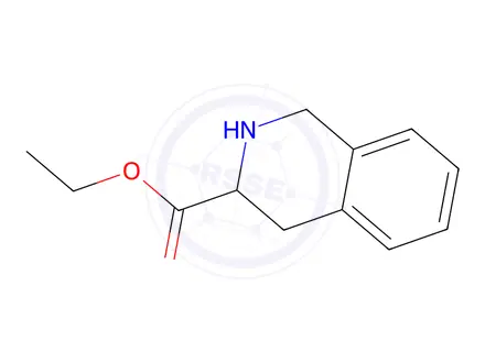 Chemical structure of 1,2,3,4-Tetrahydroisoquinoline-3-carboxylic Acid Ethyl Ester