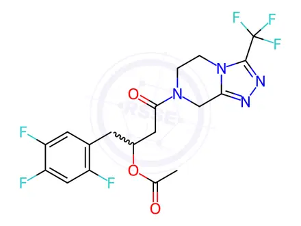 Chemical structure of Sitagliptin Phosphate Impurity 177