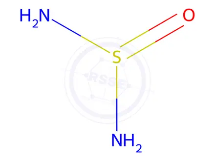 Chemical structure of Sulfurous Diamide