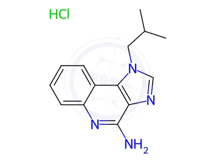 Chemical structure of Imiquimod Hydrochloride