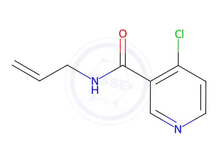 Chemical structure of N-Allyl-4-chloronicotinamide