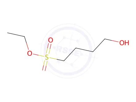 Chemical structure of ethyl 4-hydroxybutane-1-sulfonate