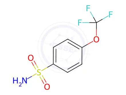 Chemical structure of 4-(Trifluoromethoxy)benzenesulfonamide