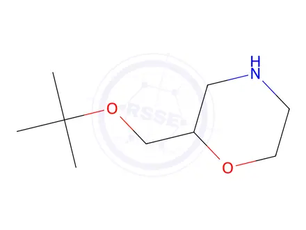 Chemical structure of 2-(Tert-butoxymethyl)morpholine