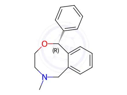 Chemical structure of Nefopam Impurity 6 ((-)-Nefopam)