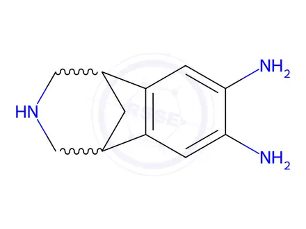 Chemical structure of 2,3,4,5-Tetrahydro-1,5-methano-1H-3-benzazepine-7,8-diamine