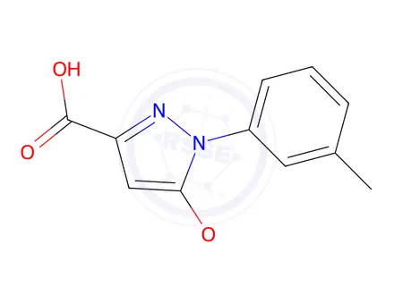 Chemical structure of 5-Methoxy-1-(m-tolyl)-1H-pyrazole-3-carboxylic acid