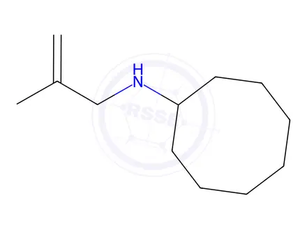 Chemical structure of n-(2-Methylallyl)cyclooctanamine