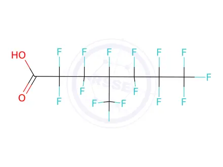 Chemical structure of -4-