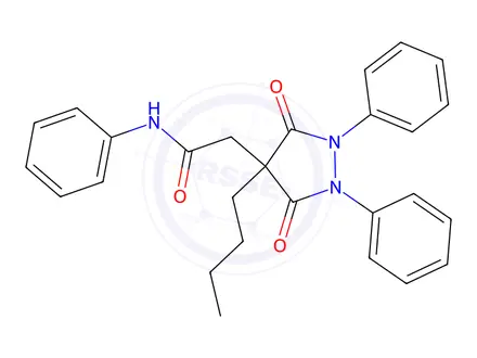 Chemical structure of Phenylbutazone Impurity 28