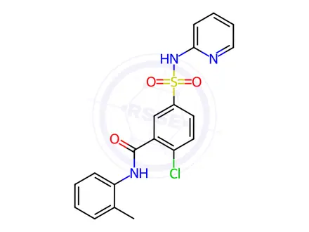 Chemical structure of Sulfasalazine Impurity 43