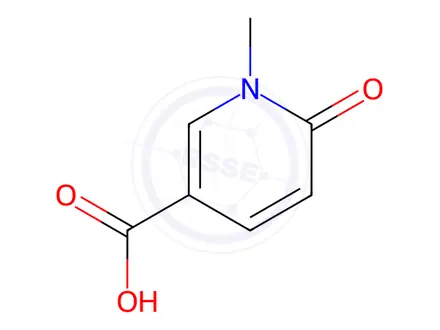 Chemical structure of N-Methyl-2-Pyridone 5-Carboxylic Acid