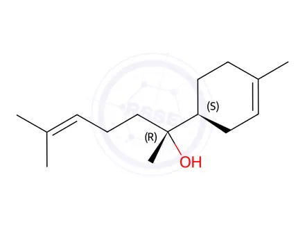 Chemical structure of (-)-Epi-α-bisabolol
