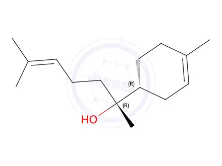 Chemical structure of alpha-Bisabolol