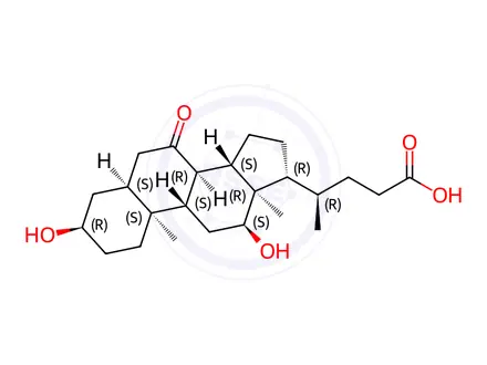 Chemical structure of Cholic Acid Impurity 107