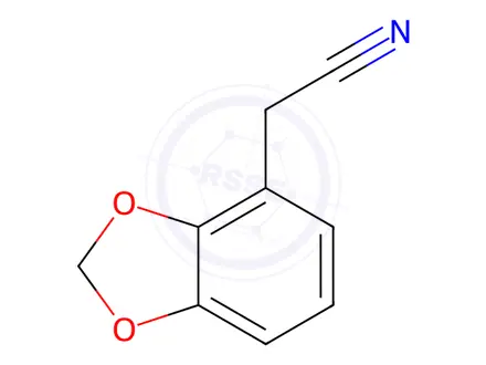 Chemical structure of 2-(2H-1,3-Benzodioxol-4-yl)acetonitrile