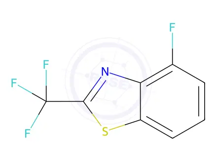 Chemical structure of 4-Fluoro-2-(trifluoromethyl)benzo[d]thiazole
