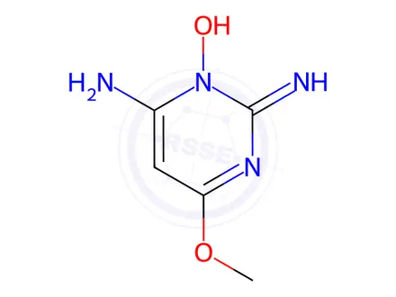 Chemical structure of Minoxidil Impurity 104
