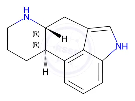 Chemical structure of Ergoline