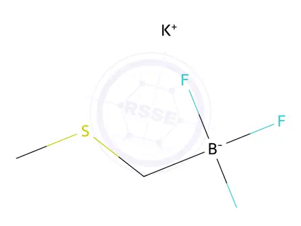 Chemical structure of Potassium (thiomethyl)methyltrifluoroborate