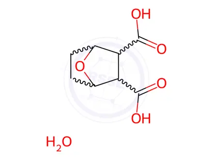 Chemical structure of Endothall monohydrate