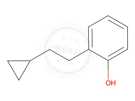 Chemical structure of 2-(2-Cyclopropylethyl)phenol