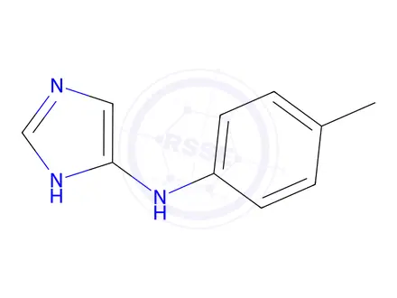 Chemical structure of N-(p-Tolyl)-1H-imidazol-5-amine