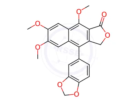 Chemical structure of Neojusticin B