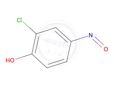 Chemical structure of 2-Chloro-4-(hydroxyimino)-2,5-cyclohexadien-1-one