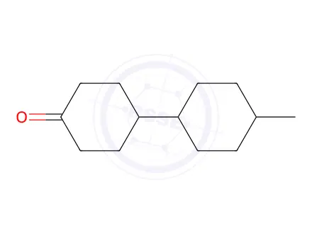 Chemical structure of 4-(trans-4-methylcyclohexyl)cyclohexanone