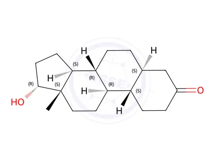 Chemical structure of 17Alpha-Hydroxy-5Alpha,10Alpha-estran-3-one