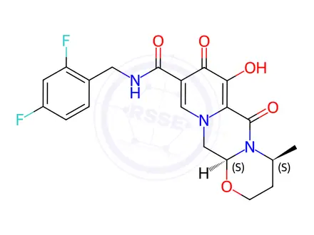 Chemical structure of Dolutegravir SS Isomer