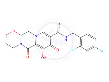 Chemical structure of Dolutegravir D3