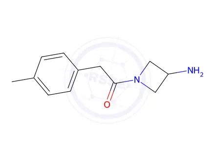 Chemical structure of 1-(3-aminoazetidin-1-yl)-2-(4-methylphenyl)ethan-1-one