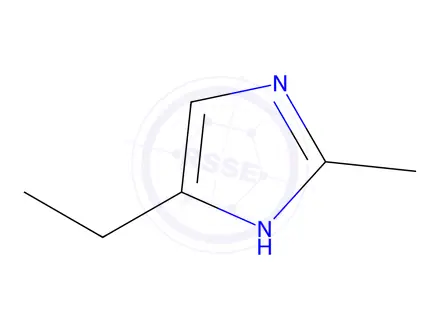 Chemical structure of 2-Methyl-4-ethylimidazole