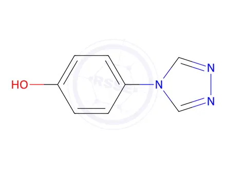 Chemical structure of 4-(4H-1,2,4-Triazol-4-yl)phenol