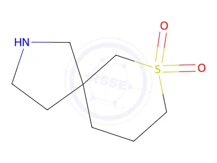 Chemical structure of 7-Thia-2-azaspiro[4.5]Decane 7,7-dioxide