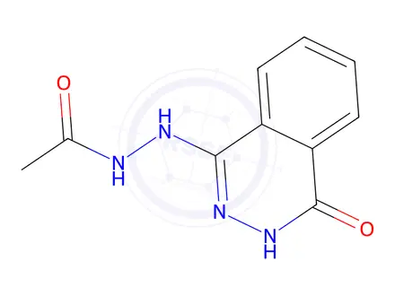 Chemical structure of 4-(2-Acetylhydrazino)-phthalazinone