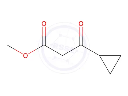 Chemical structure of 3-Cyclopropyl-3-oxopropanoic Acid Methyl Ester