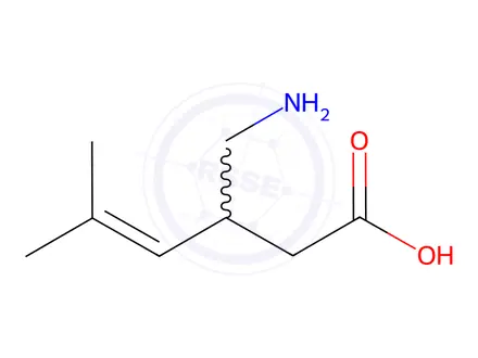 Chemical structure of 4,5-Dehydro Pregabalin