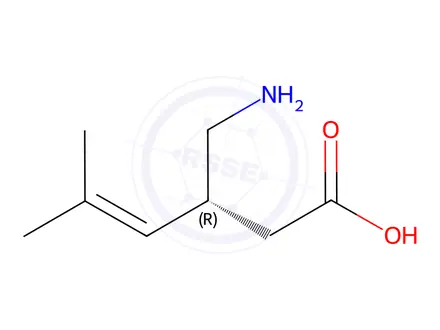 Chemical structure of 4-enepregabalin