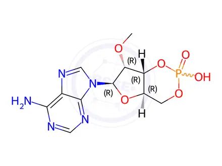 Chemical structure of 2'-O-Me-cAMP