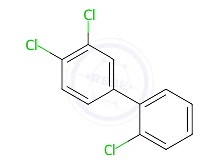 Chemical structure of PCB 33