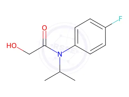 Chemical structure of Flufenacet-alcohol