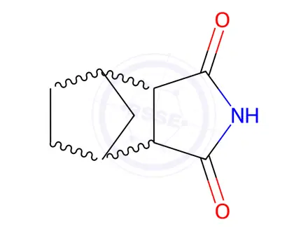 Chemical structure of Hexahydro-1H-4,7-methanoisoindole-1,3(2H)-dione