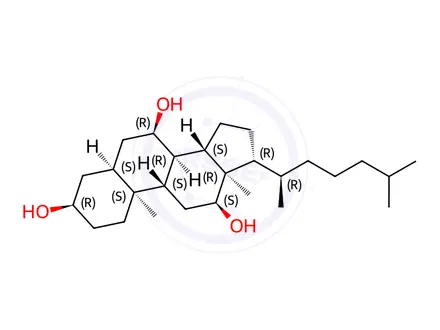 Chemical structure of Cholesterol Impurity 68