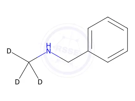 Chemical structure of N-Methylbenzylamine-d3
