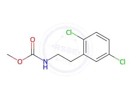 Chemical structure of methyl 2,5-dichlorophenethylcarbamate